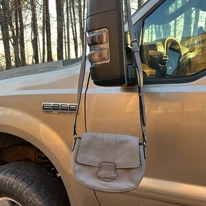 Marc Jacobs Taupe/grey Leather Handbag